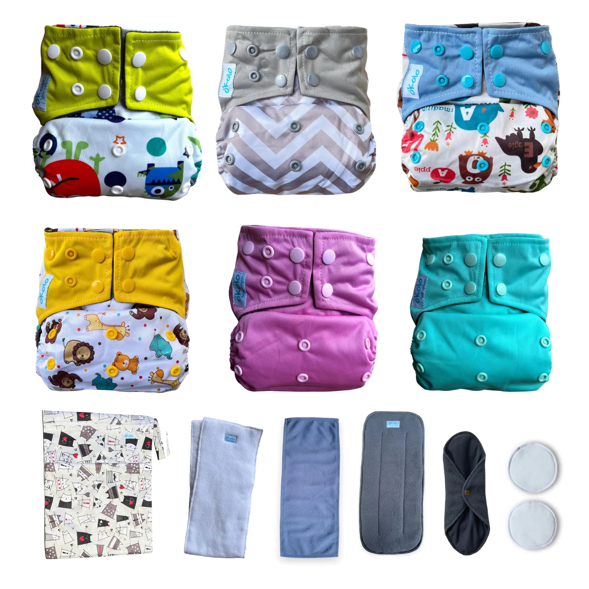OKOLO Premium Cloth Diapers for Babies