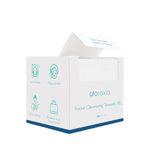 Ataraxia XL Cotton Face Towels (50 Pack)