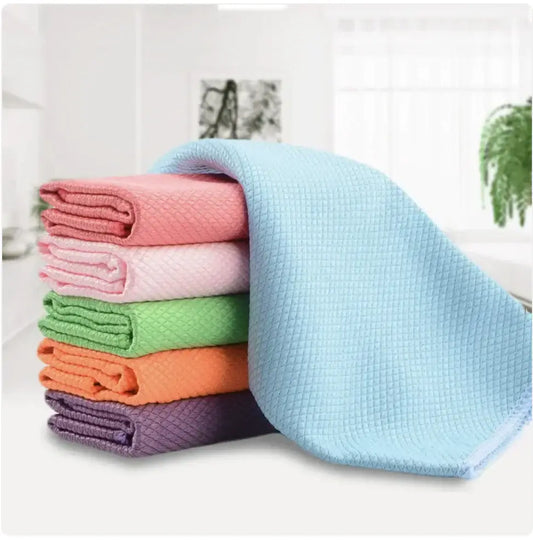 Microfiber Cleaning Cloth paño de microfibra para limpieza sin rayas